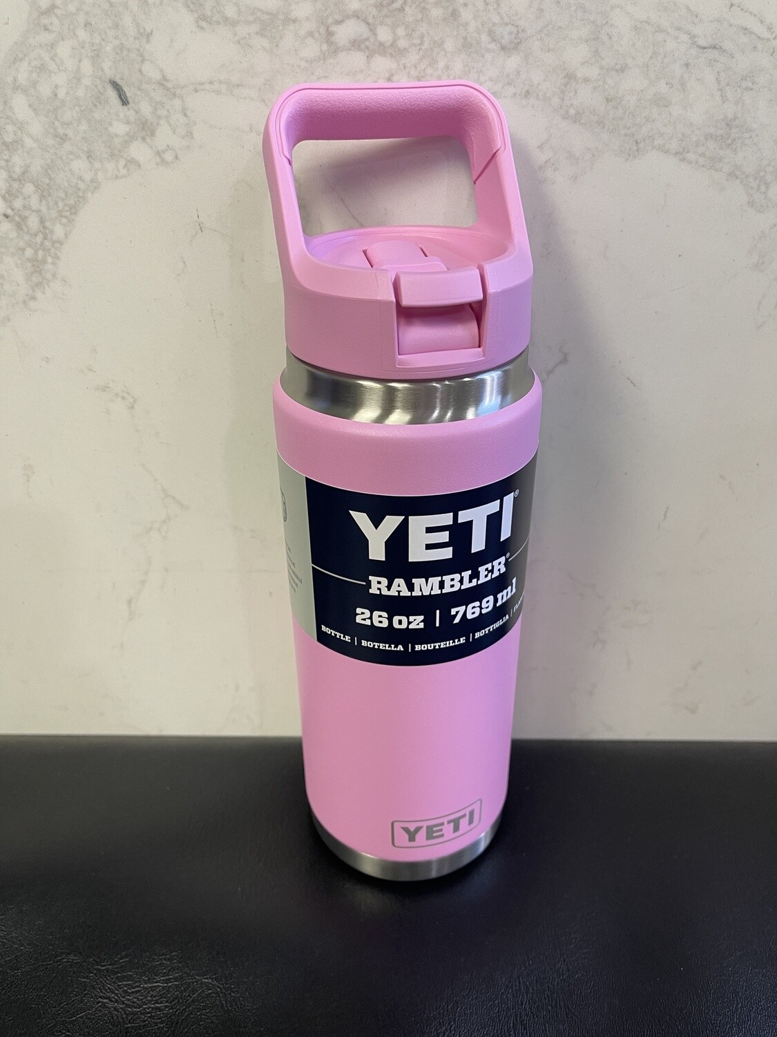 Yeti RAMBLER® 769 ML WATER BOTTLE  WITH STRAW CAP Power Pink