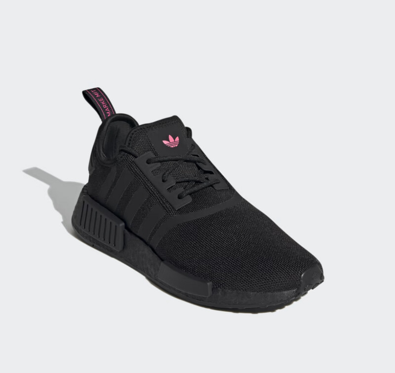 Adidas NMD R1 PRIMEBLUE SHOES Core Black / Core Black / Solar Pink