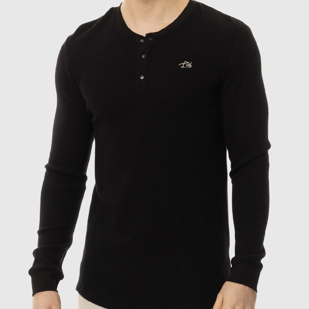 TeamLtd Snap Henley Black