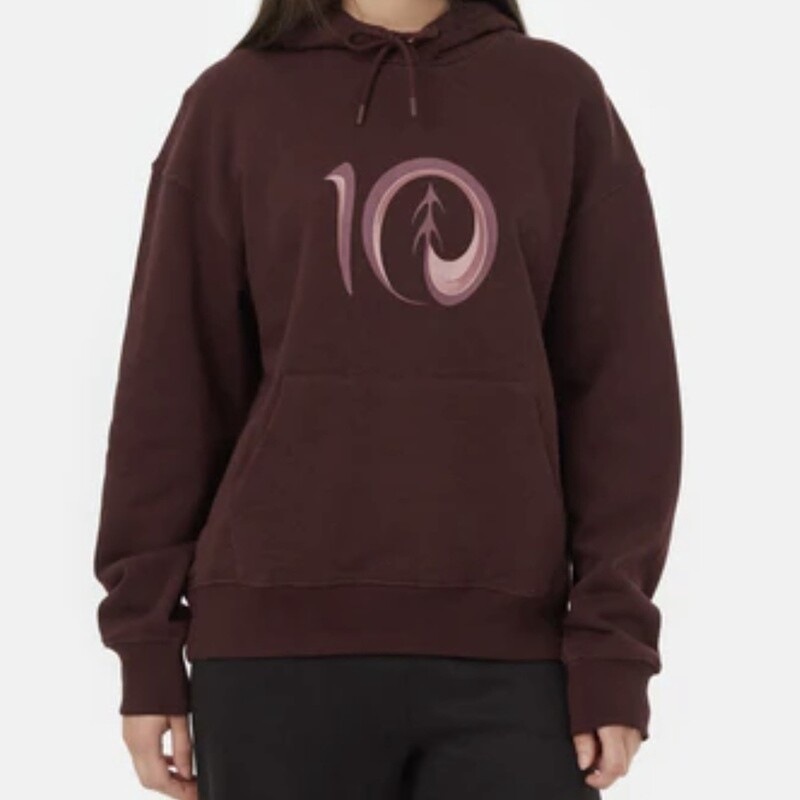 TenTree Artist Series Logo Hoodie Mulberry