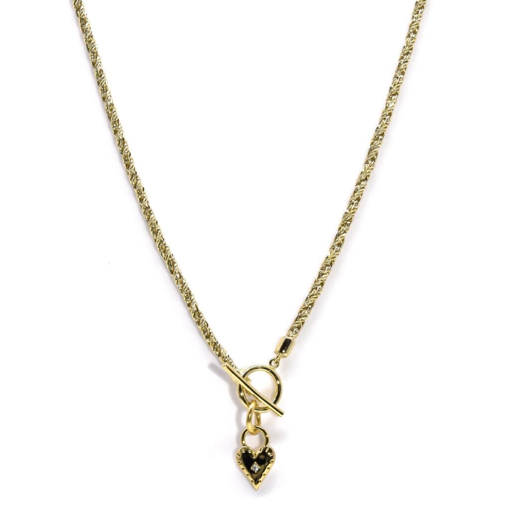Eliasz and Ella Evermore Heart Necklace