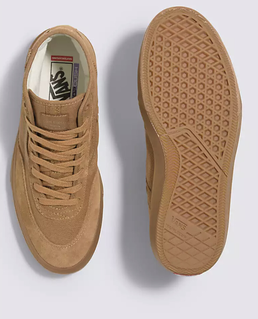 Brown gum vans top