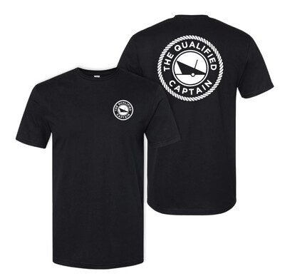 The Qualified Captain Qualified Tee Black