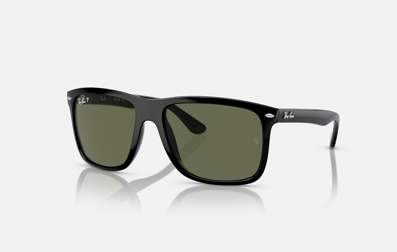 Rayban Boyfriend Two Black Black Polarized