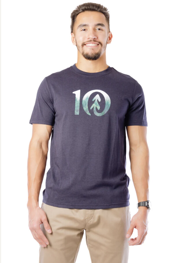 Tentree Photo Forest Navy Tee