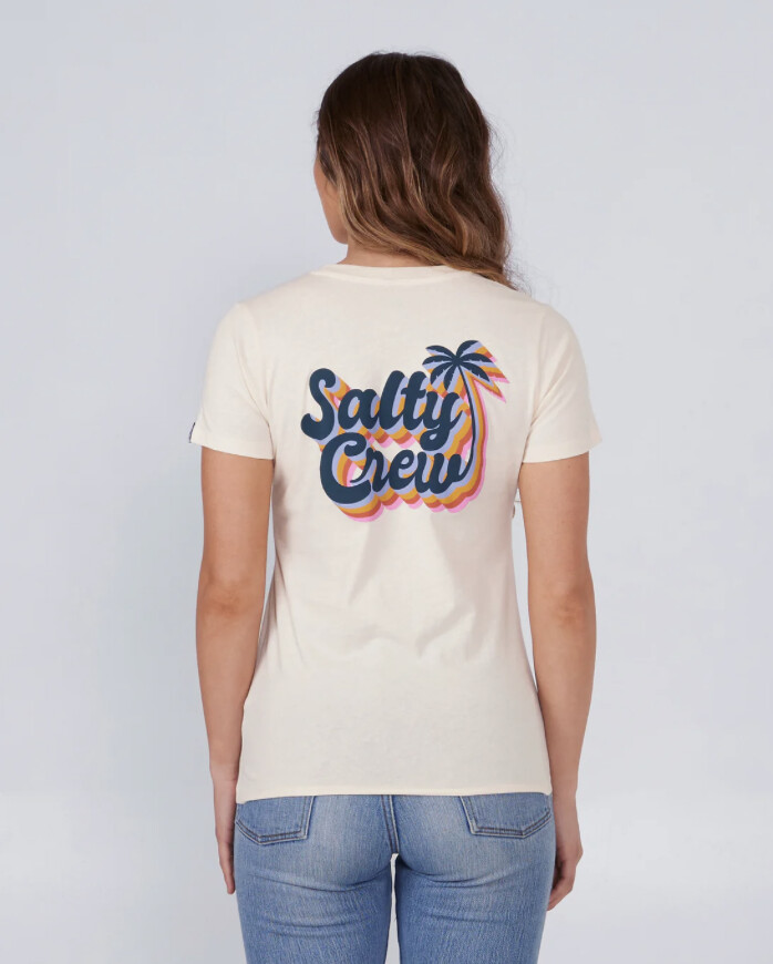 Salty Crew Seventies Classic Tee Bone