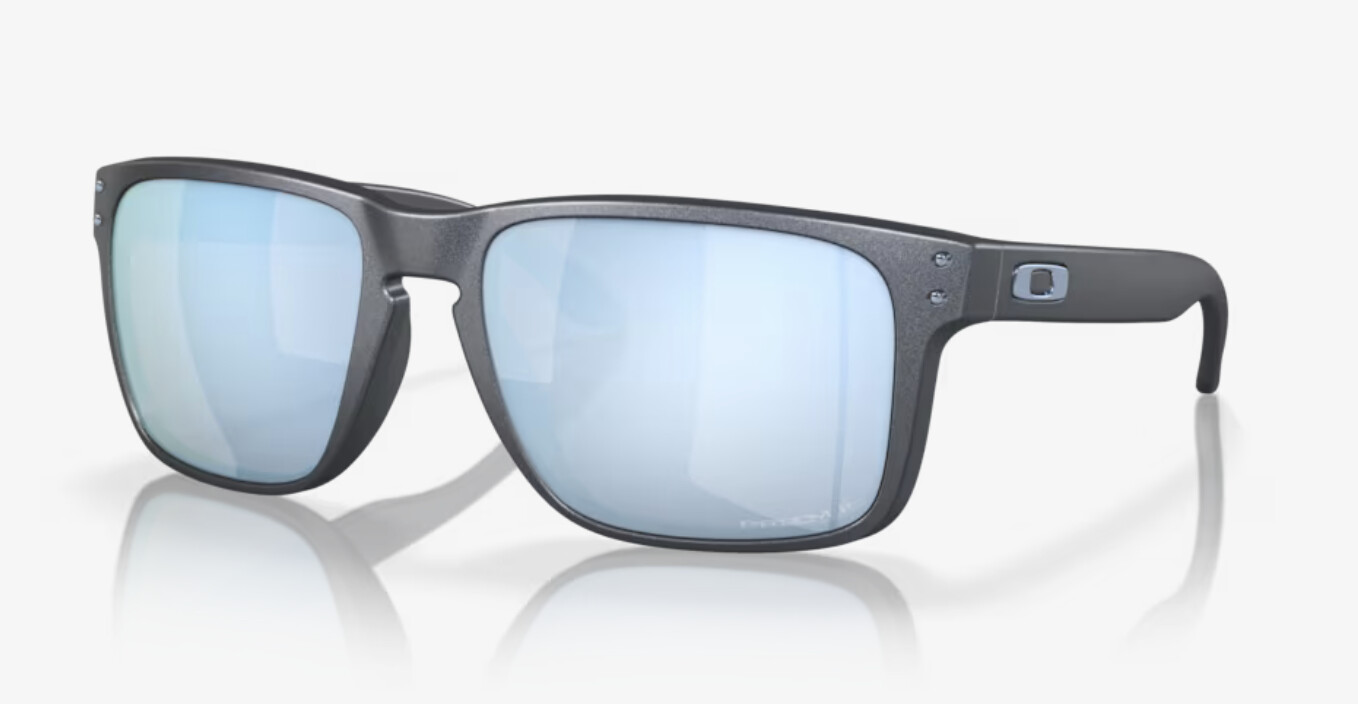 Oakley Holbrook XL Steel Prizm Deep Water Polarized