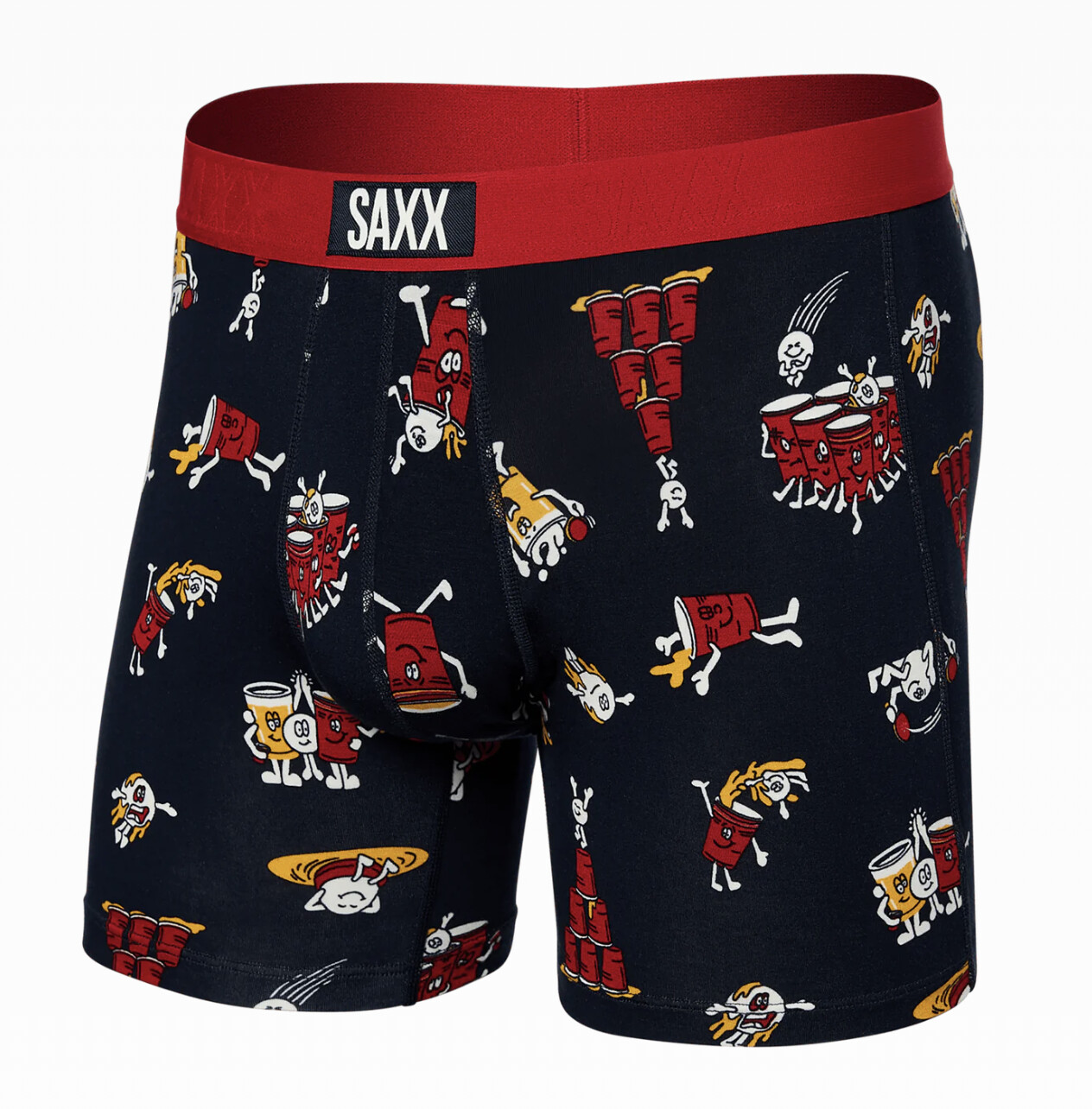 SAXX VIBE SUPER SOFT Boxer Brief / Party Foul- Dark Ink