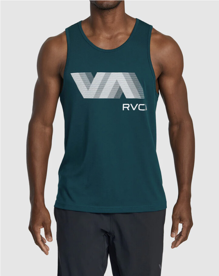 RVCA Blur Tank Deep Sea