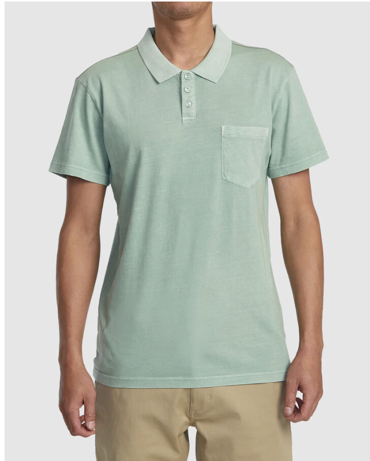 RVCA Polo Green Haze