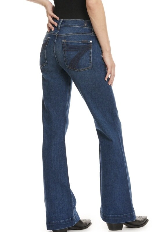 Seven For All Mankind Dojo Medium Melrose - Longer Length 34.5