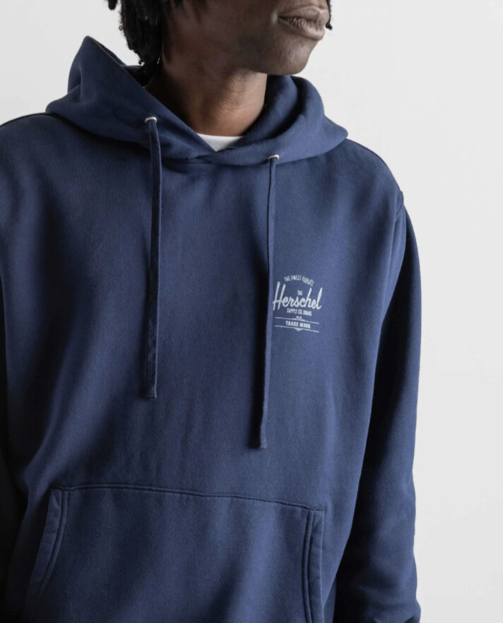 Herschel Basic Hoodie Navy