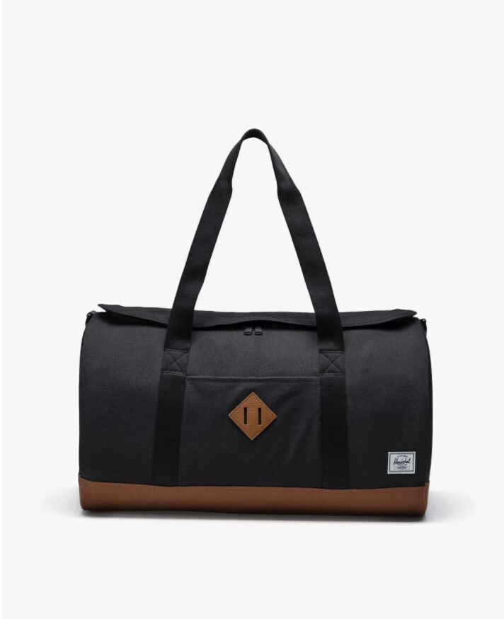Herschel Heritage Duffle Black Saddle