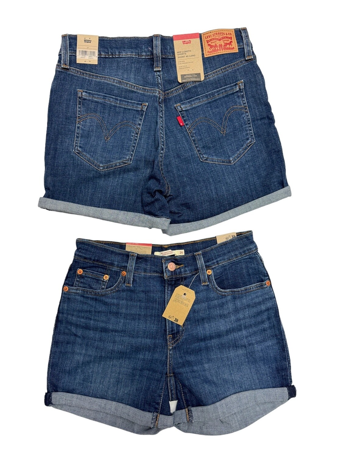 Levi&#39;s Mid Length Short Stop The Confusion
