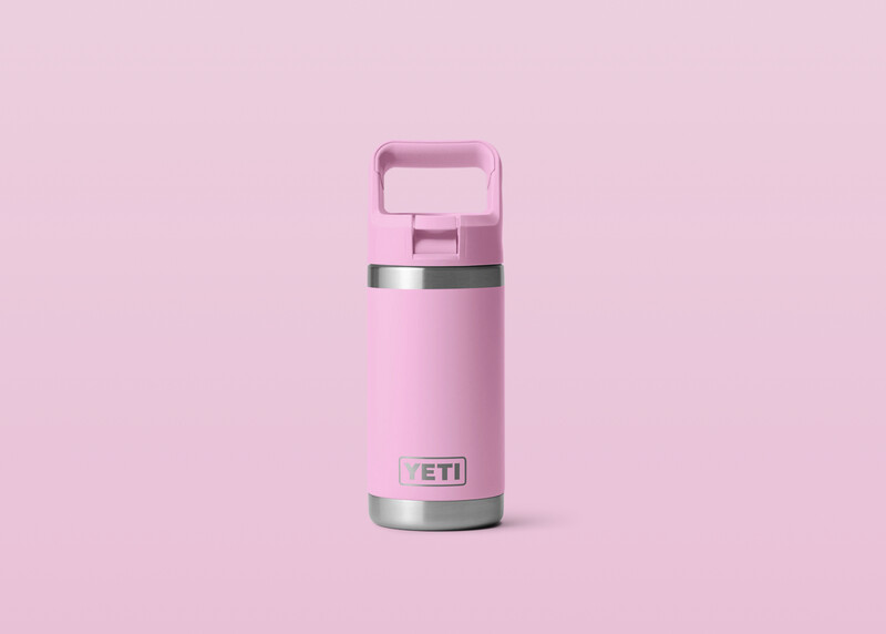 Yeti RAMBLER® JR 355 ML KIDS WATER BOTTLE  WITH COLOUR-MATCHED STRAW CAP Power Pink