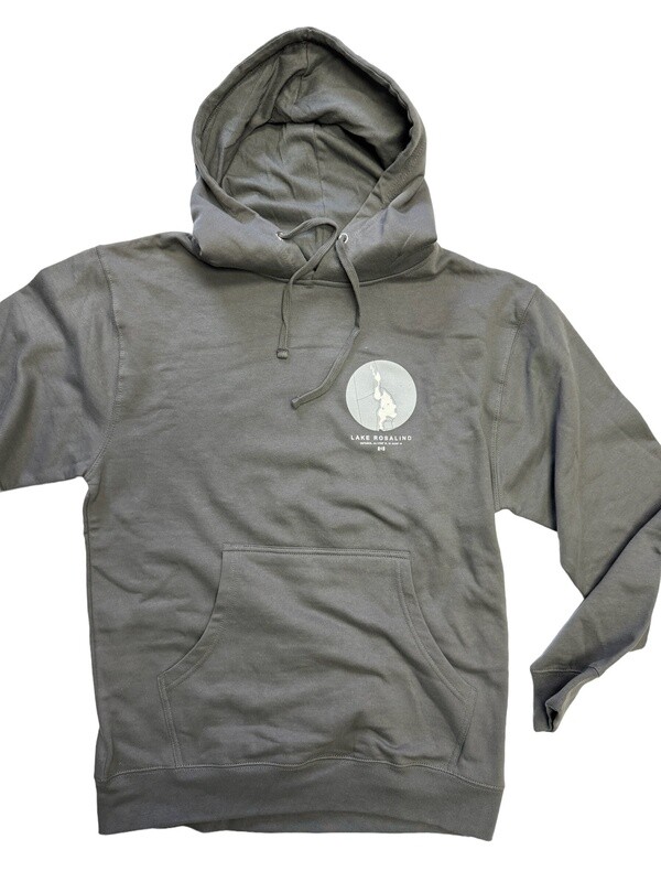 Lake Rosalind Charcoal Hoodie