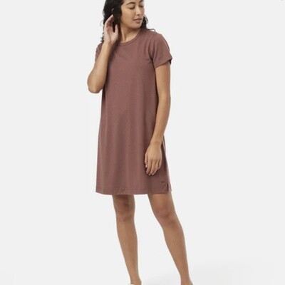 TenTree Treeblend T-Shirt Dress Mesa Red