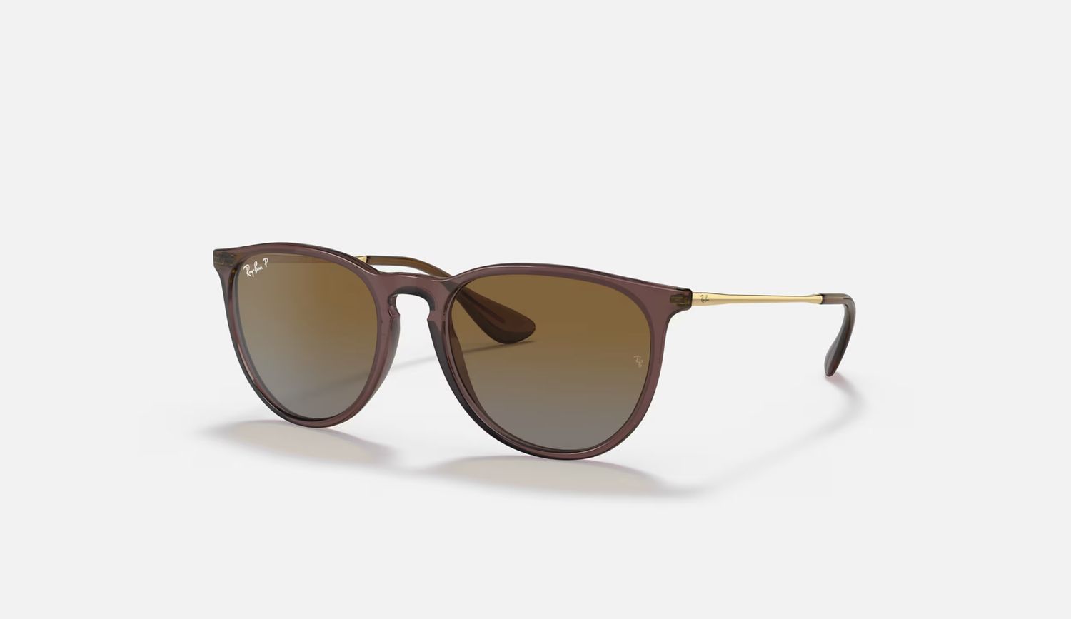 Rayban Erika Trans Dark Brown Brown Polarized