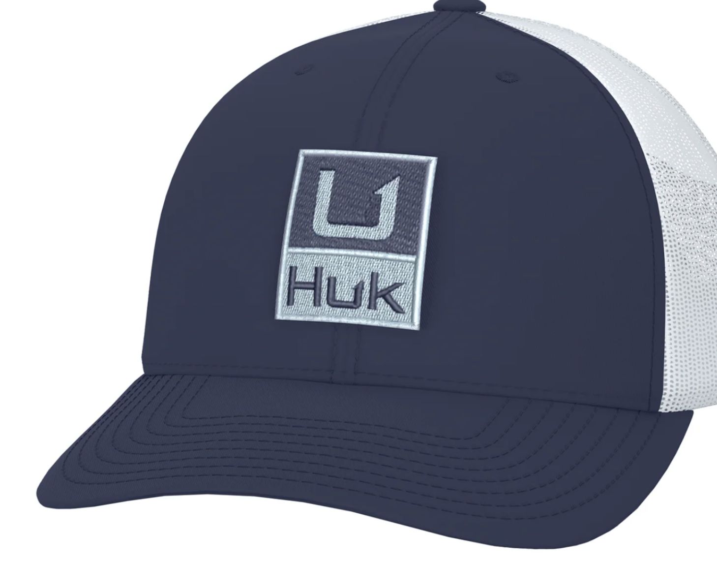 HUK&#39;s up Trucker Navy Curved Snappy