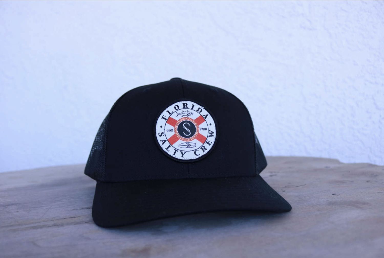 Salty Crew Florida Curved Sanpback Black