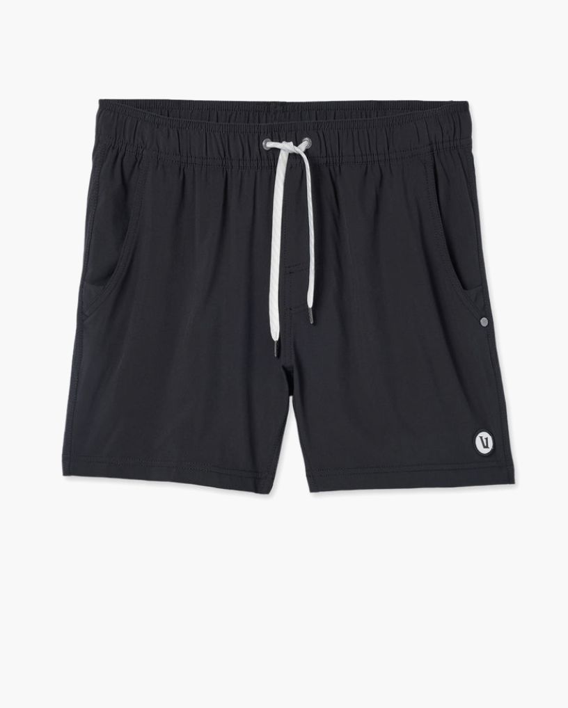 Vuori Kore Short All Black 5&quot;