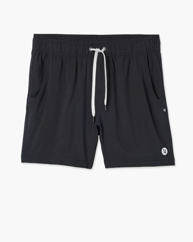 Vuori Kore Short All Black 5&quot;