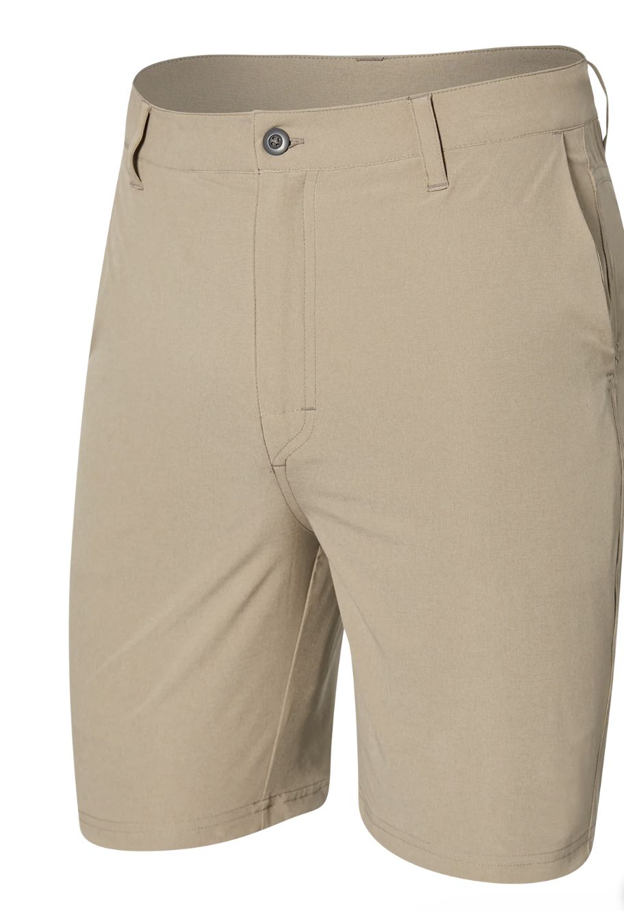 SAXX Go To Town Casual Sport 2N1 Shorts 8&quot; / Vintage Khaki