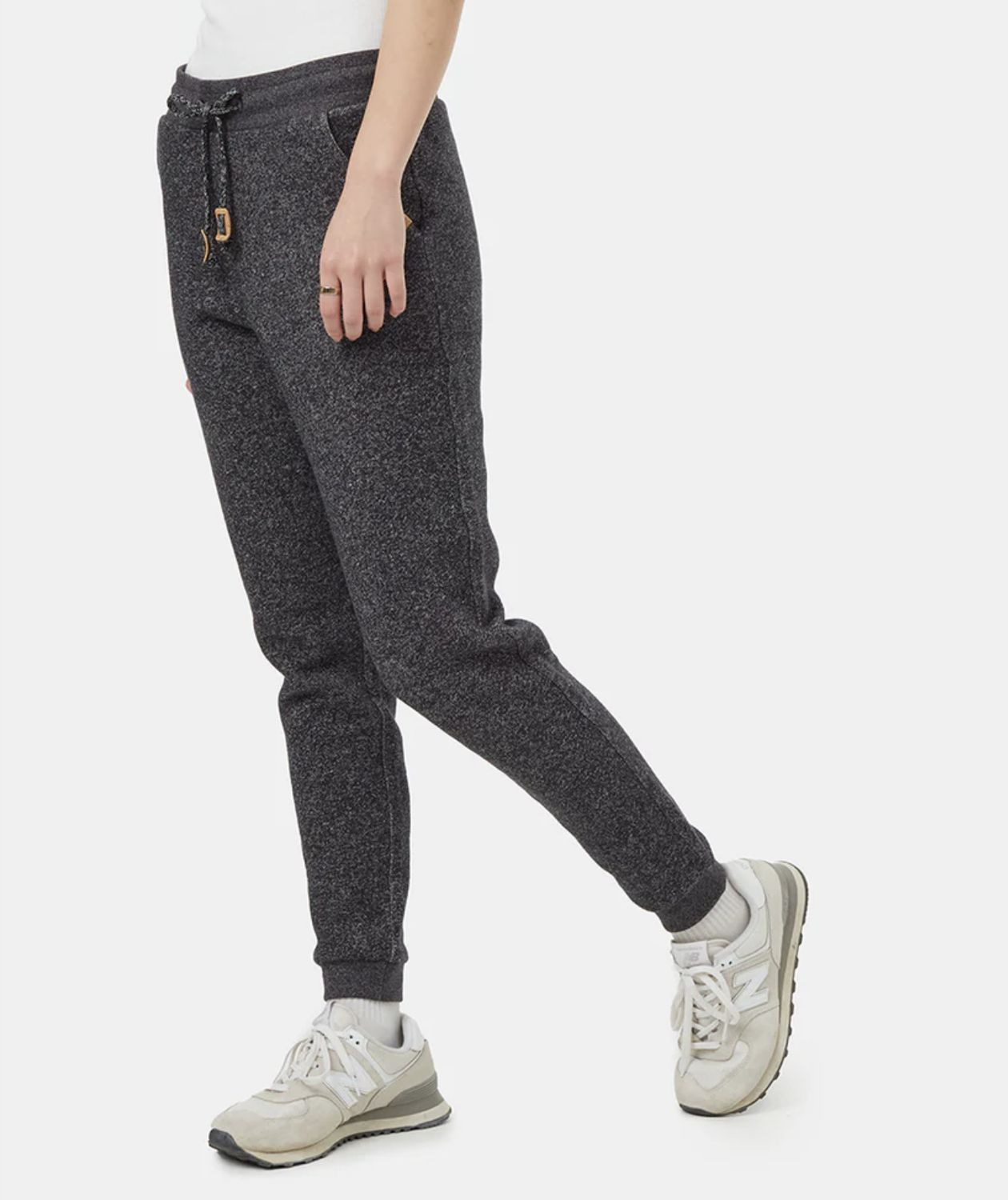 Tentree Bamone  Women&#39;s Sweatpants Meteorite Black Marled