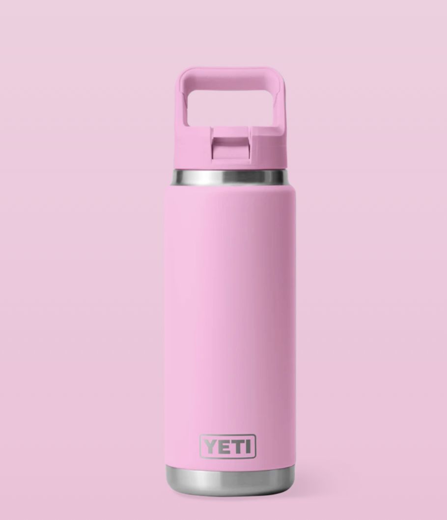 Yeti RAMBLER® 769 ML WATER BOTTLE  WITH STRAW CAP Power Pink