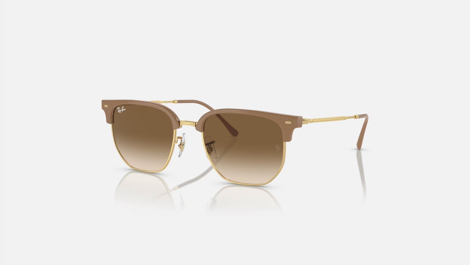 Rayban NEW Clubmaster Beige on Arista 51