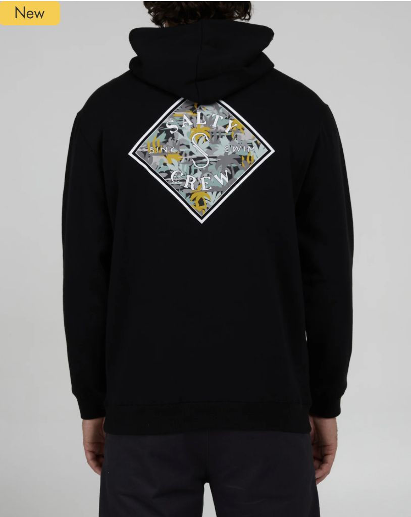 Salty Crew Choppy Hood BLK