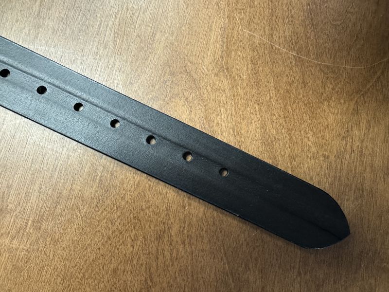 Silver Jeans Leather Belts Black