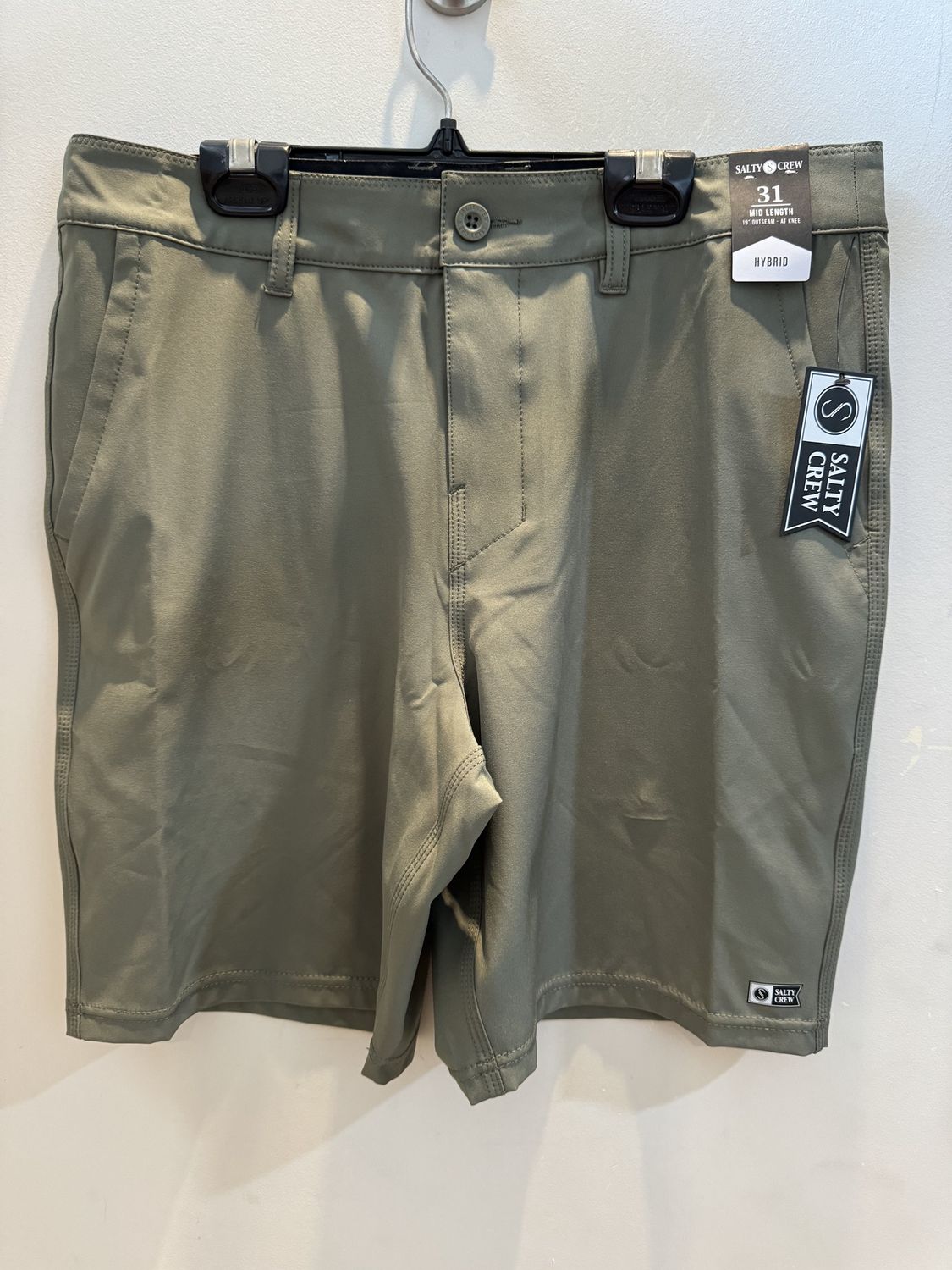 Salty Crew  Lowtide 19&quot; Short Olive