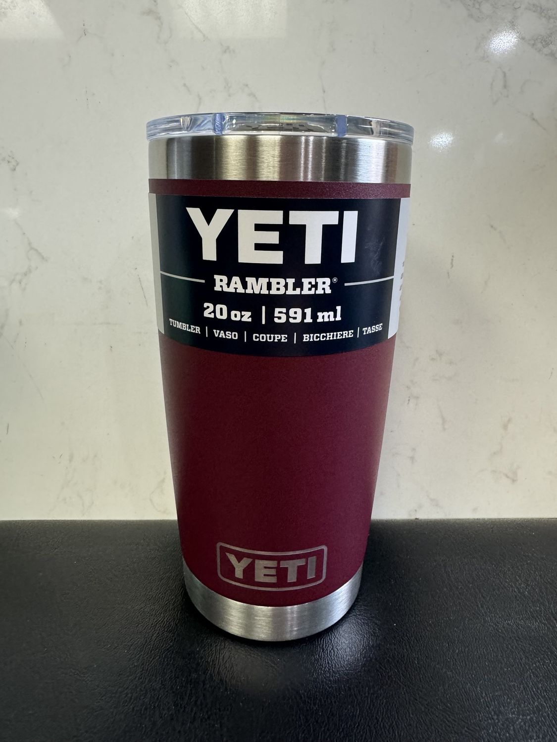 RAMBLER® 591 ML TUMBLER  WITH MAGSLIDER™ LID Wild Vine Red