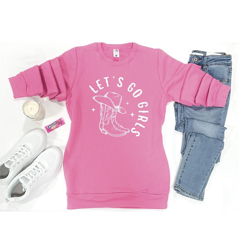 Let&#39;s Go Girls Crew Sweatshirt
