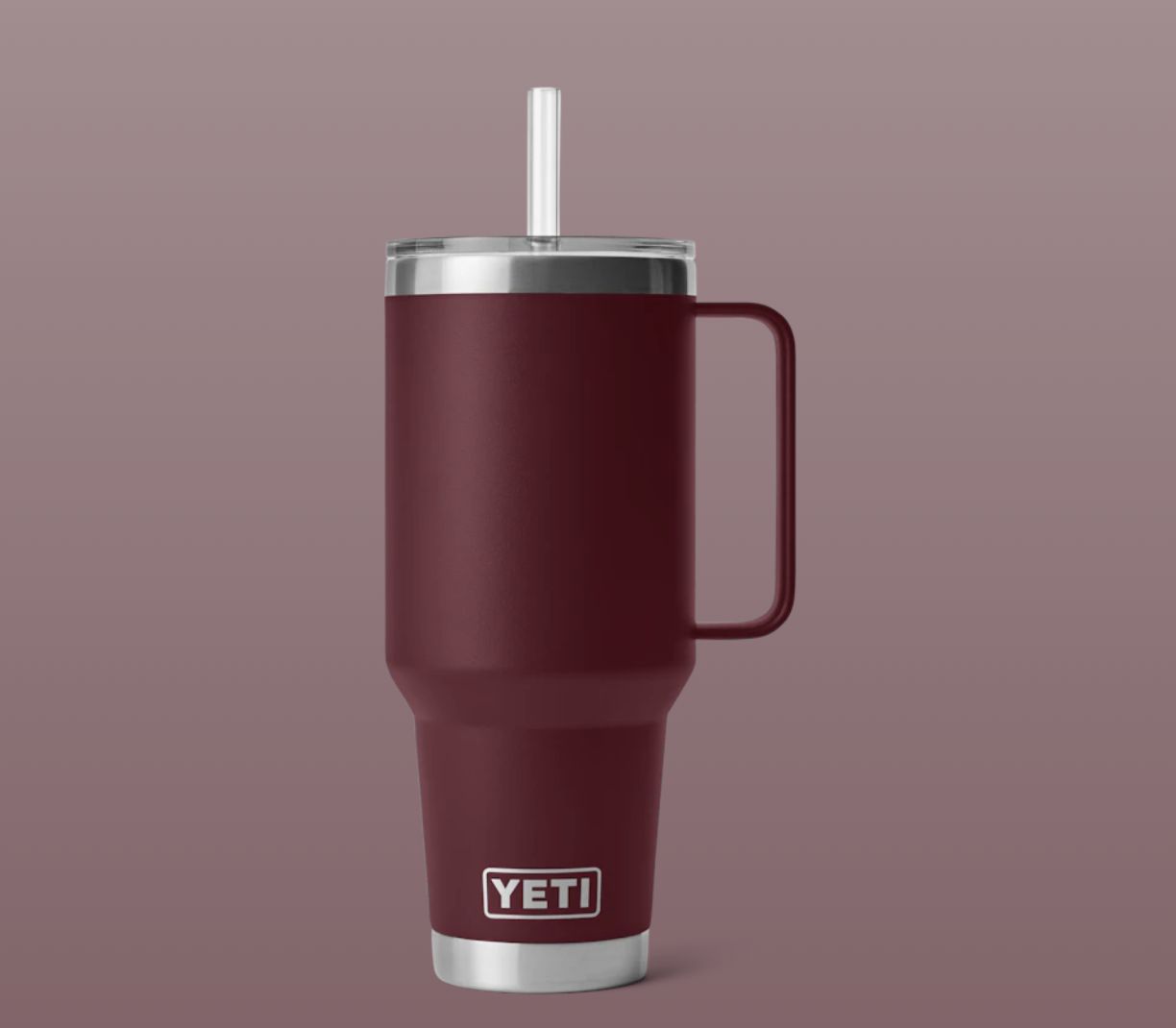Yeti RAMBLER® 1.2 L STRAW MUG  WITH STRAW LID Wild Vine Red