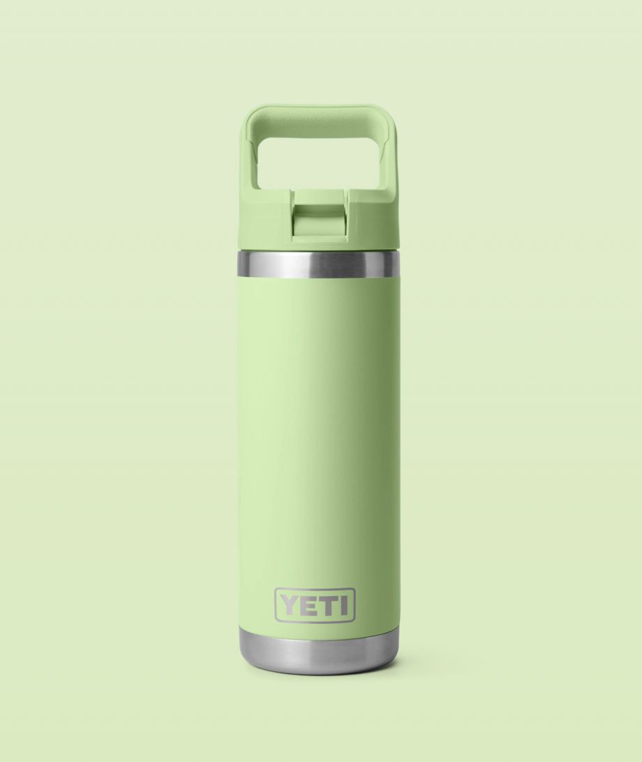 Yeti RAMBLER® 532 ML WATER BOTTLE  WITH COLOUR-MATCHED STRAW CAP Key Lime