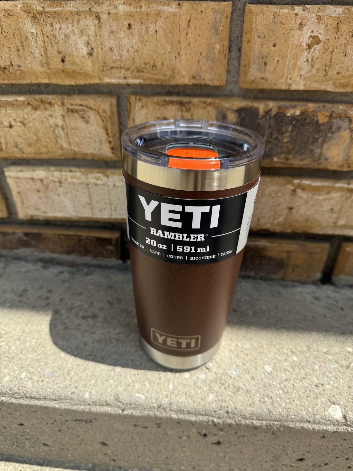 Yeti RAMBLER® 591 ML TUMBLER  WITH MAGSLIDER™ LID Wetlands Brown