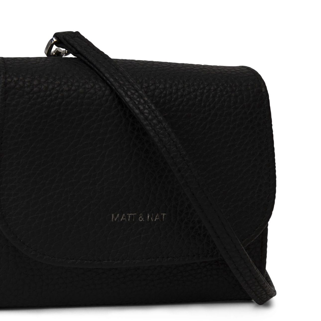 Matt and Nat Nano Wallet Black