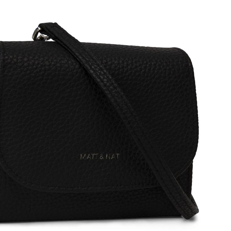 Matt and Nat Nano Wallet Black