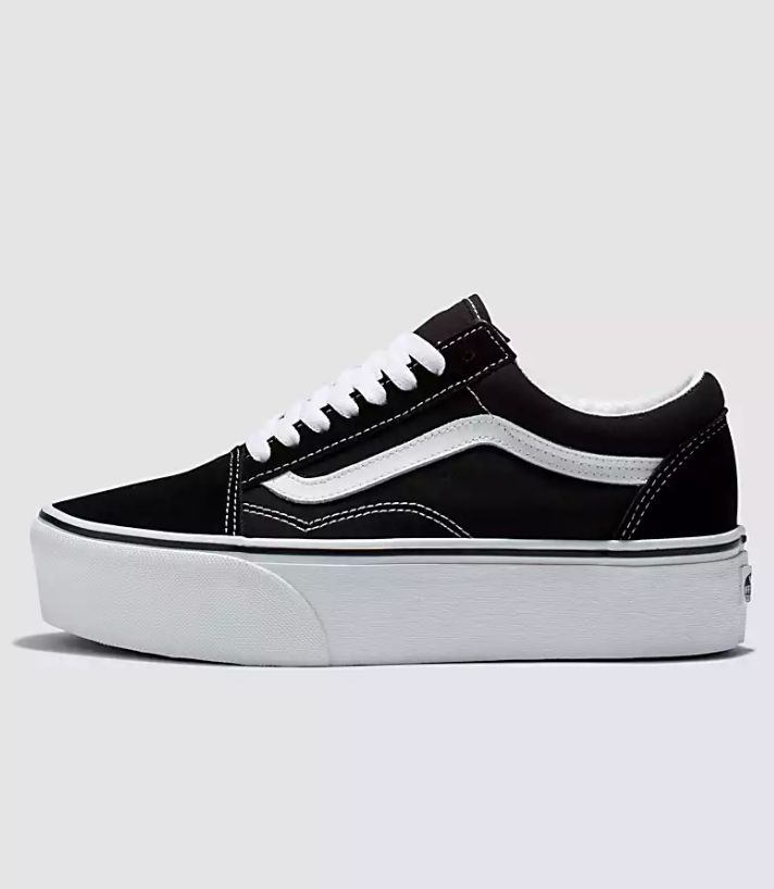 Vans Old Skool Plats Black White