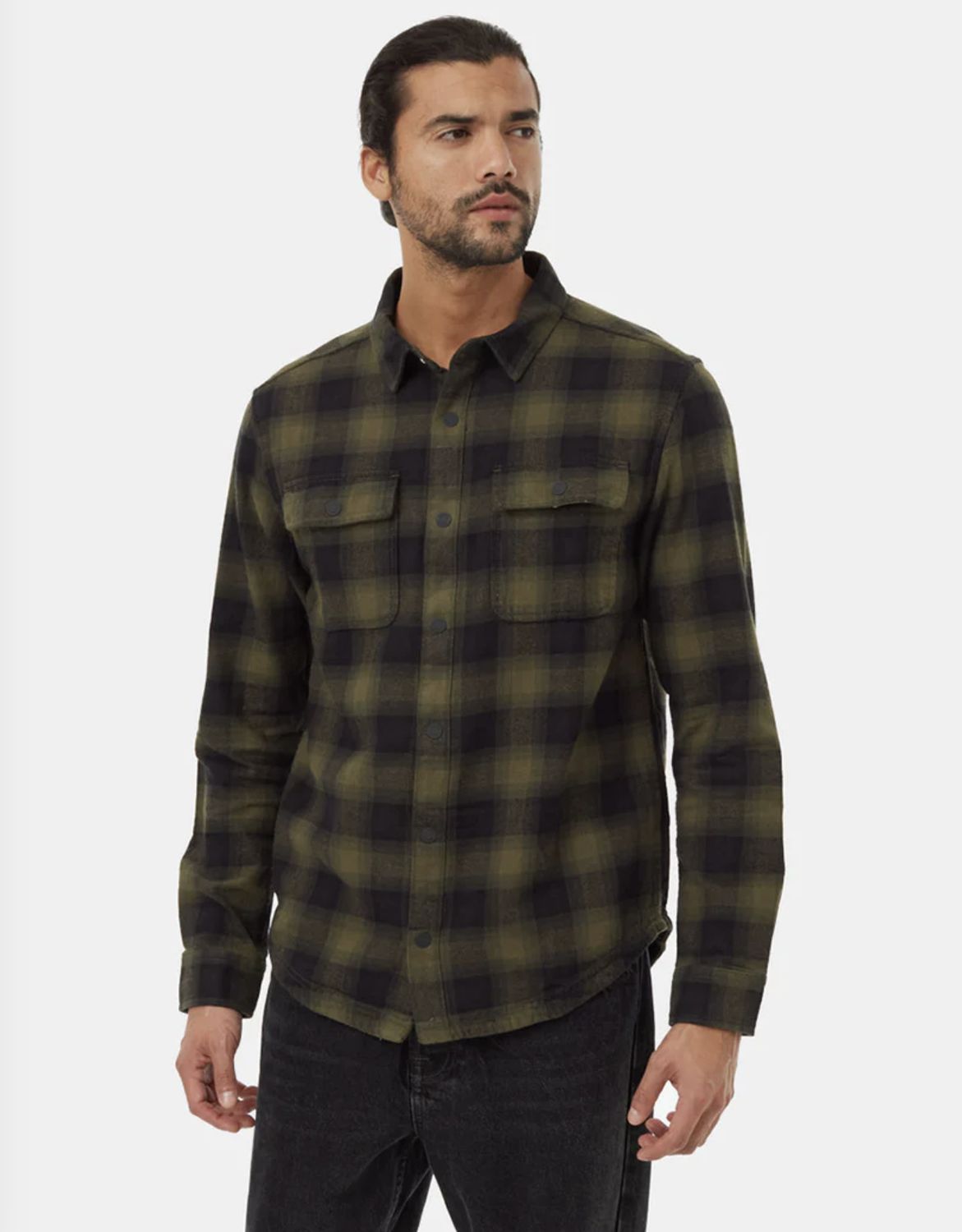 Tentree Kapok Olive Night Green