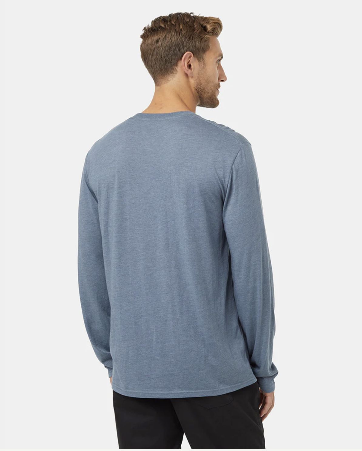 Tentree Classic LS Blue Mirage