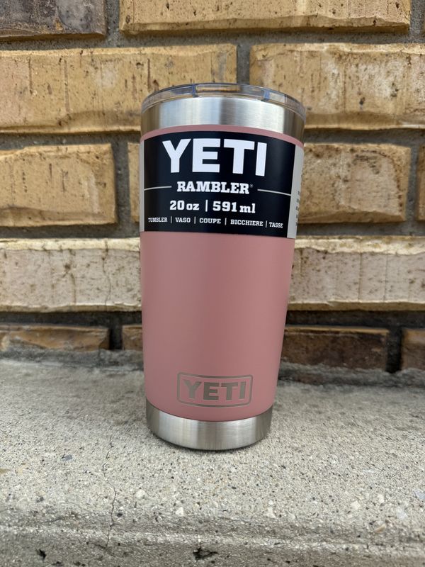 Yeti RAMBLER® 591 ML TUMBLER  WITH MAGSLIDER™ LID Sandstone Pink