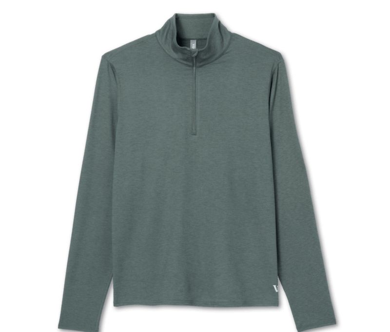 Vuori Ease 1/2 zip 2.0 Aspen Heather