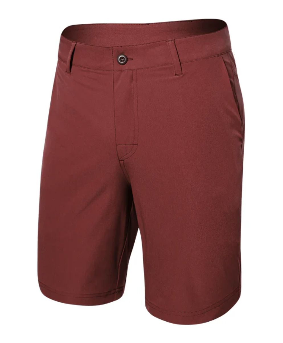 SAXX Go To Town Short Desert Red