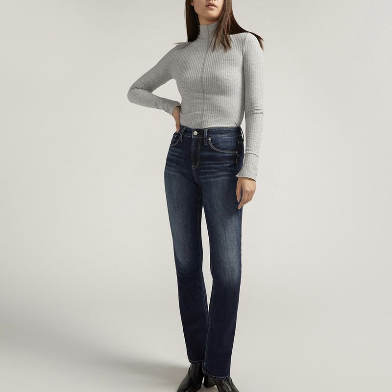 Silver Avery Slim Boot 419