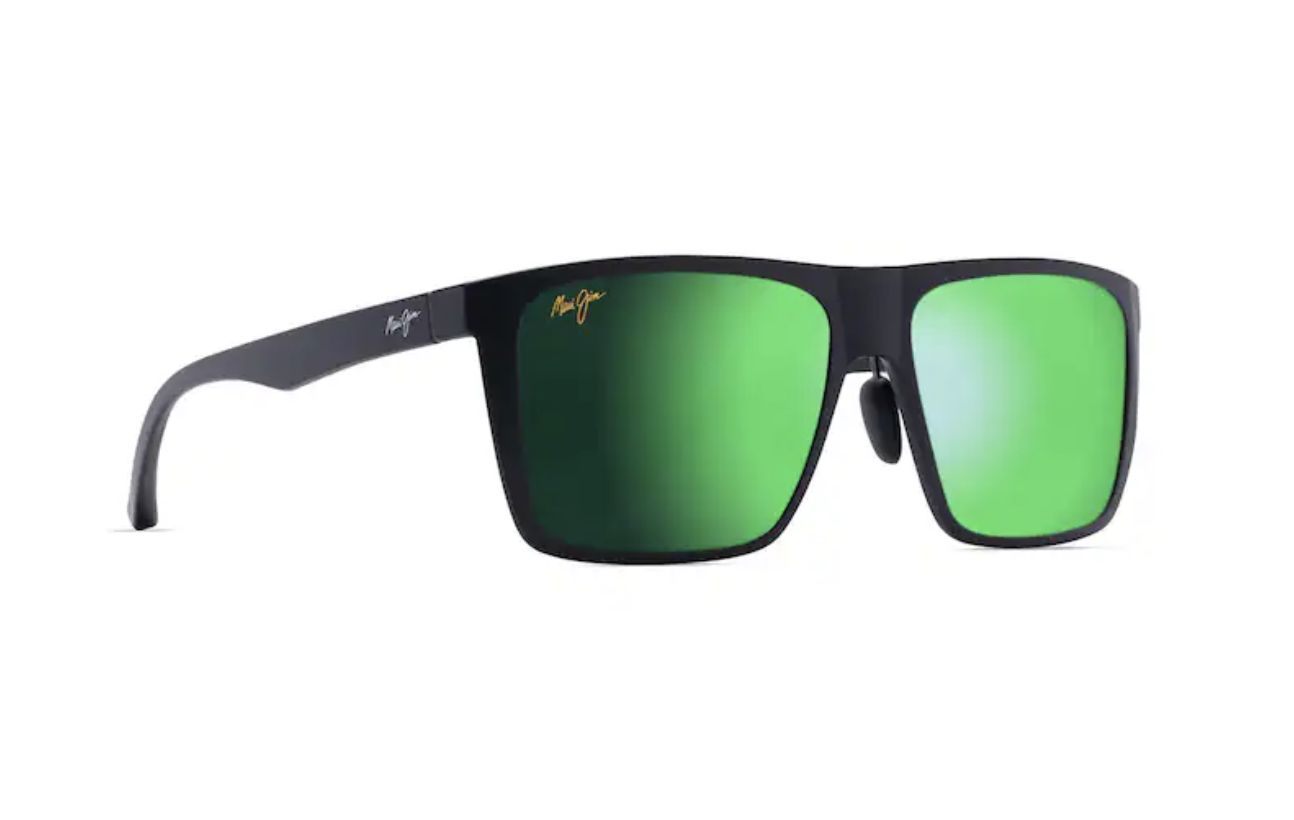 Maui Jim Honokalani Matte Black MAUIGreen