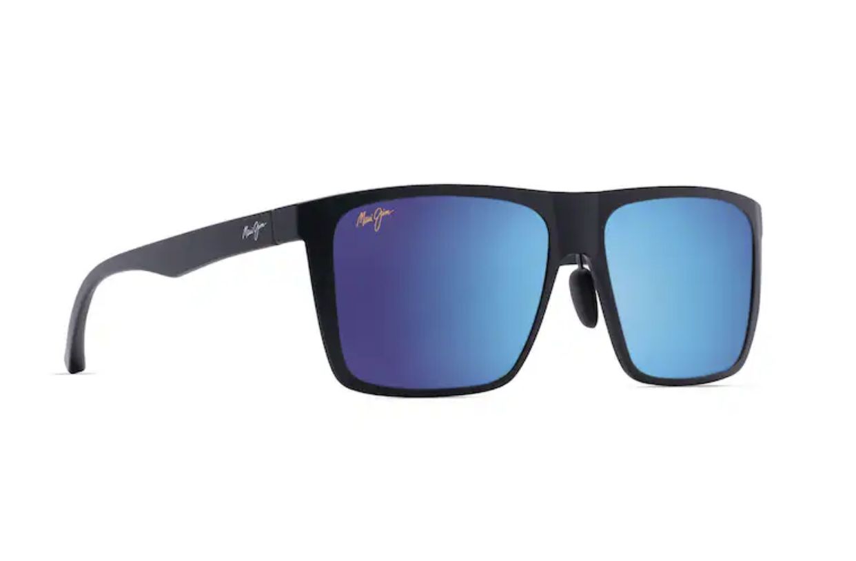 Maui Jim Honokalani Matte Black / Blue Hawaii