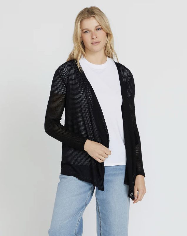 Volcom GO GO Wrap Cardi Black